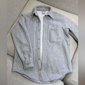 Aritzia Cozy Fleece Boyfriend Shirt Jacket